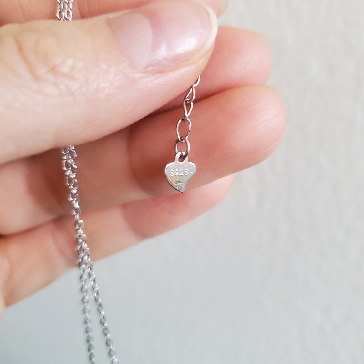 Sterling Silver S925 Angel Wing Necklace - photo 3