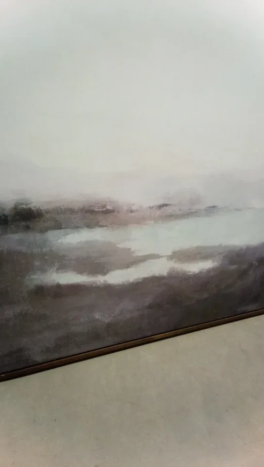 36"x36" Landscape Oil print on canvas. Wooden frame. image indicator(2)