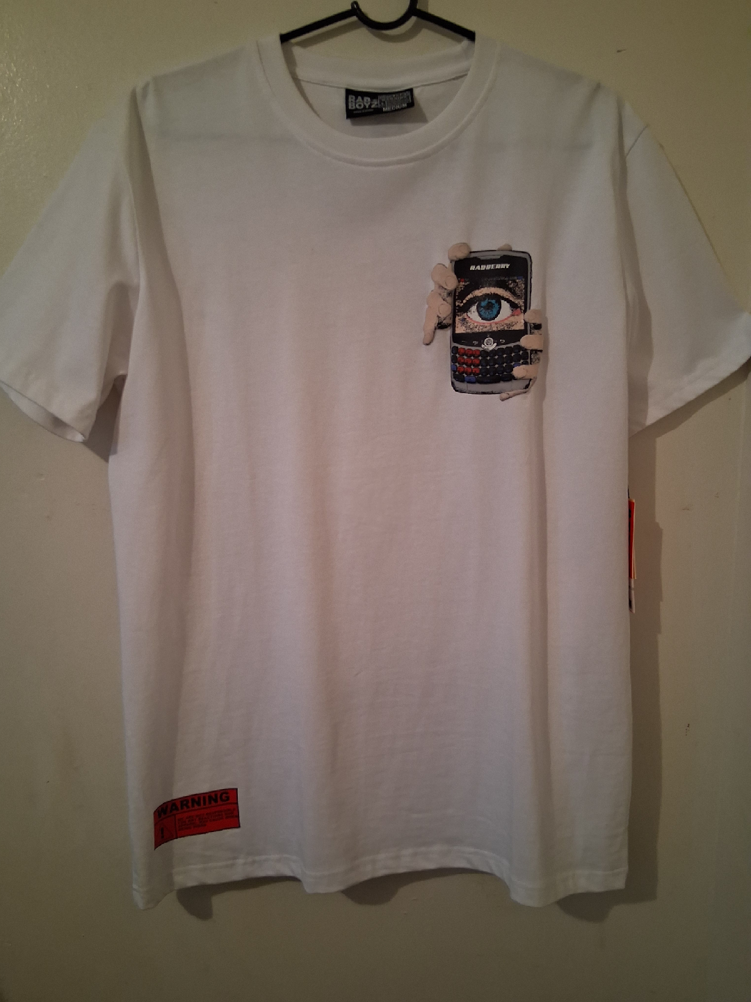 Rad Boyz Official White Graphic t-shirt Size Medium