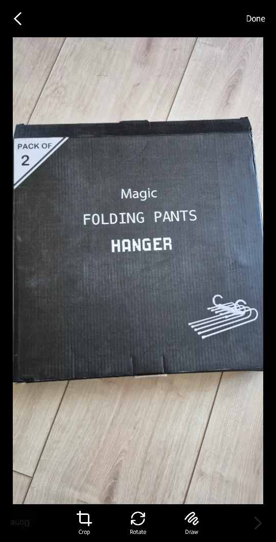 Magic Folding Pants Hanger - Pack of 2