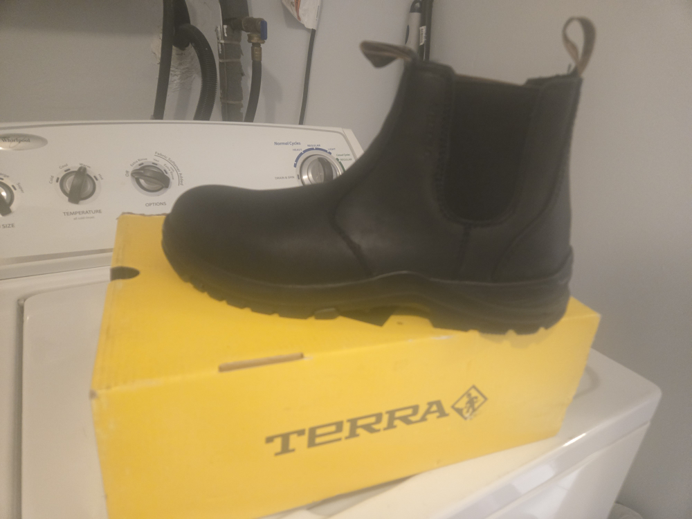 Terra Murphy 5193BLK Size 10.5 Work Boots