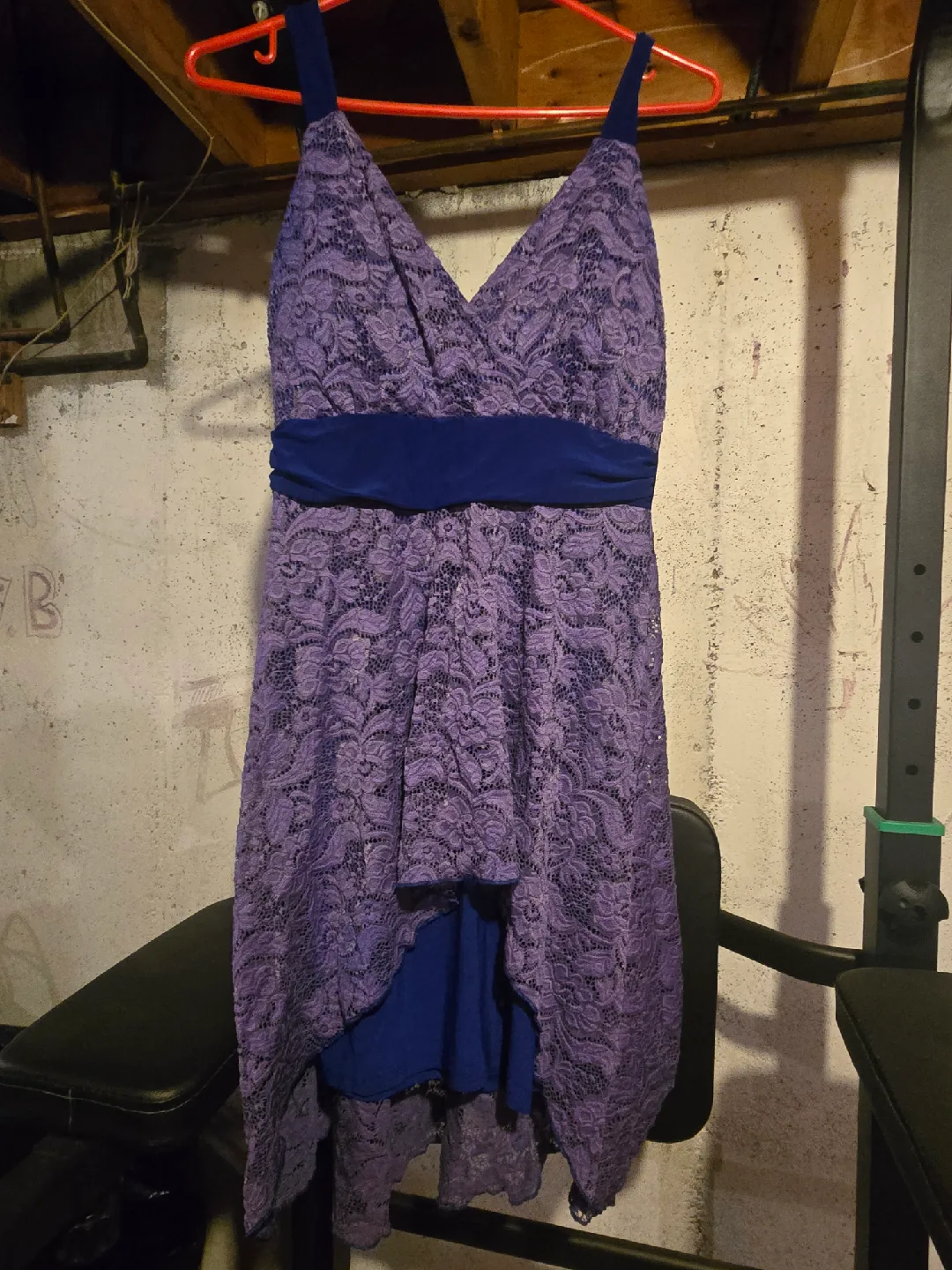 Purple Lace Dress thumbnail
