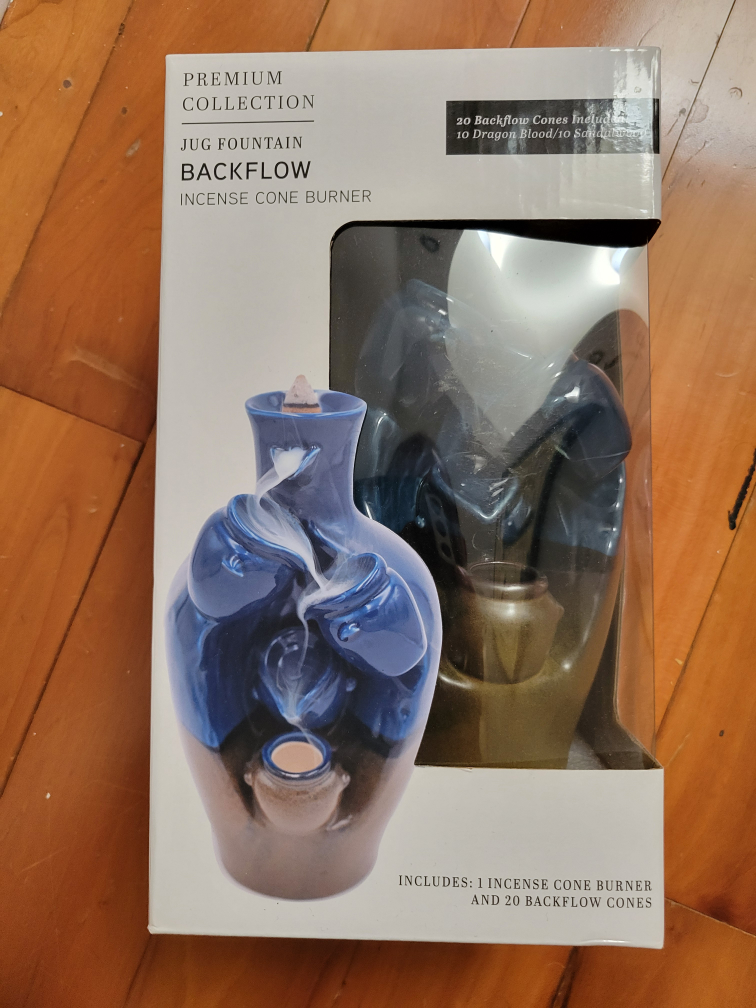 Premium Collection Jug Fountain Backflow Incense Cone Burner