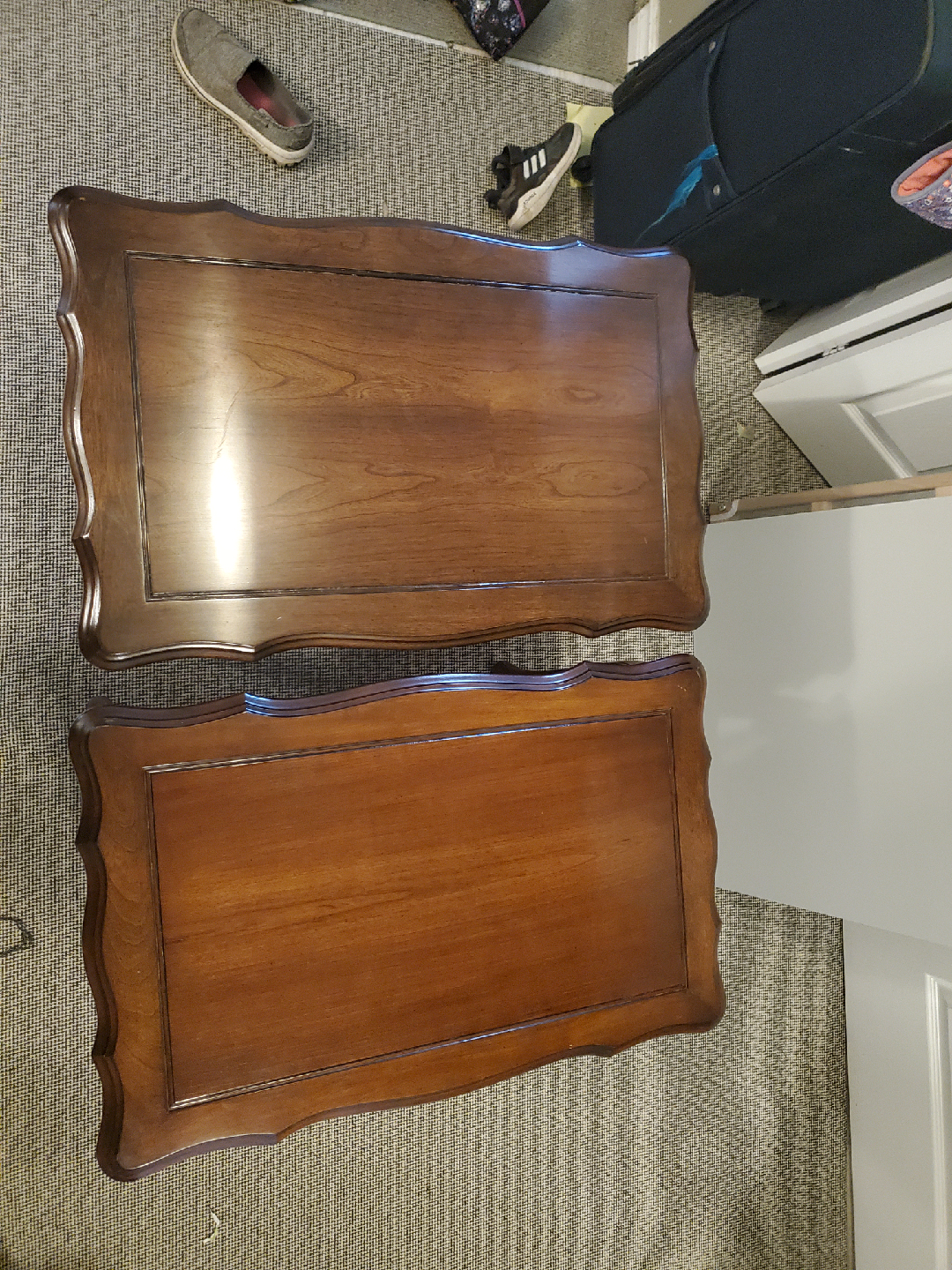 Pair of Wood End Tables