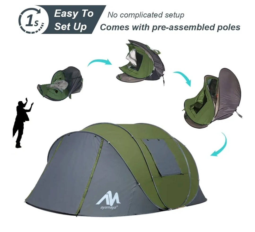 Ayamaya Pop Up Tent - Sleeps 4-6 - photo 5
