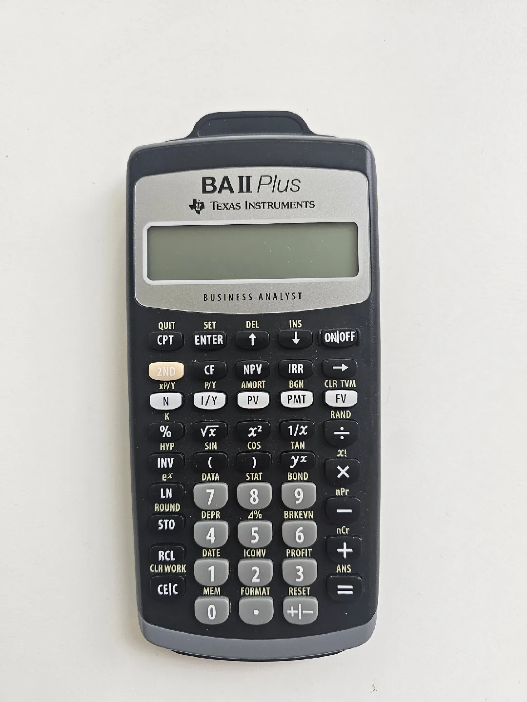 Texas Instruments BA II Plus Financial Calculator thumbnail