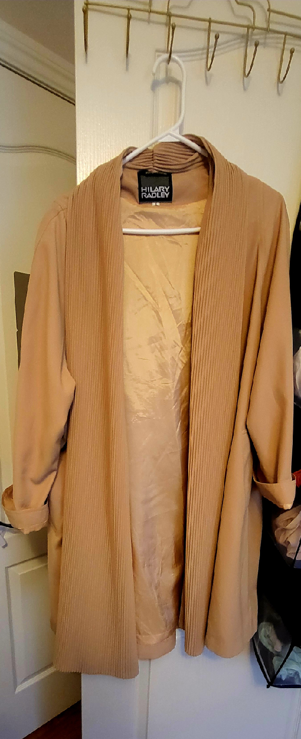 Hilary Radley Beige Cardigan