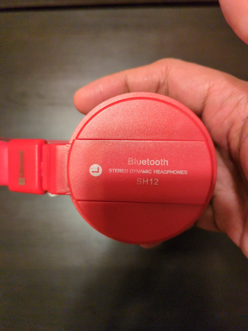 Microsoft SH12 Bluetooth Headphones - Red image indicator(2)