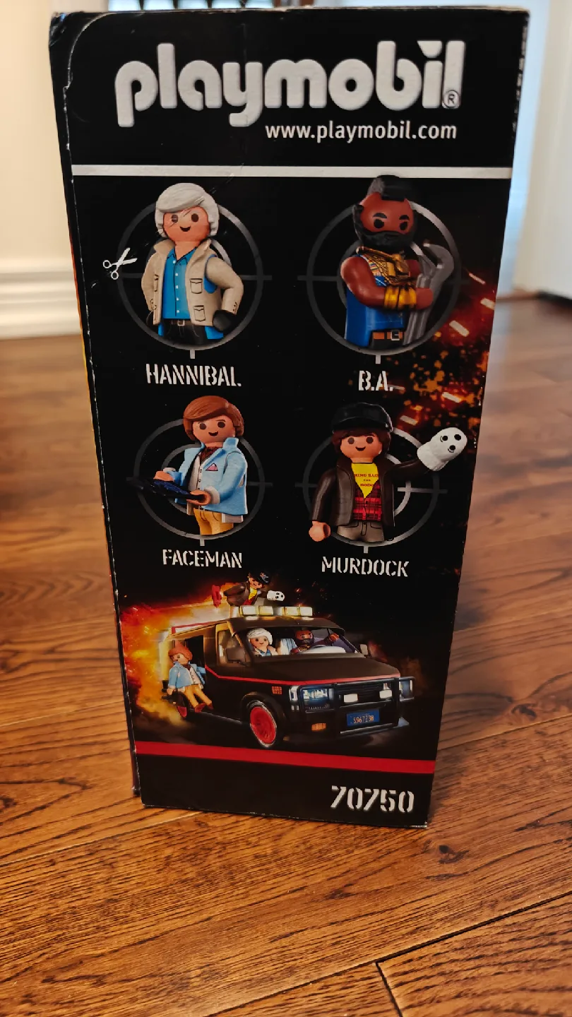 Playmobil The A-Team Van 70750 (New, sealed) image indicator(5)