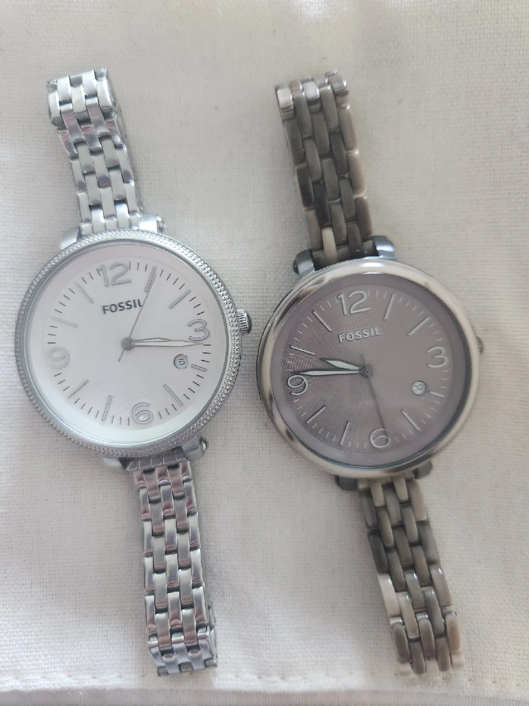 Women's Watches: 2 Fossil and 1 ESQ image indicator(2)
