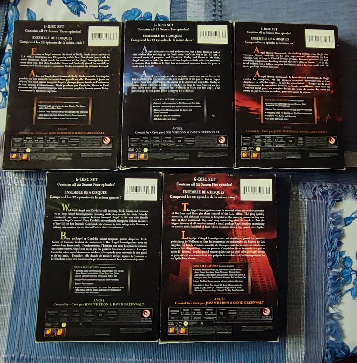 🥕Angel Complete Series DVD Set - Seasons 1-5 image indicator(2)