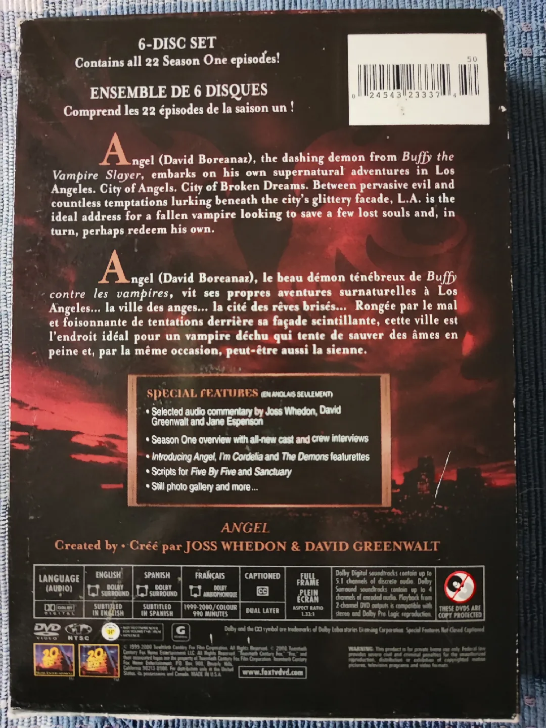 🥕Angel Complete Series DVD Set - Seasons 1-5 image indicator(4)