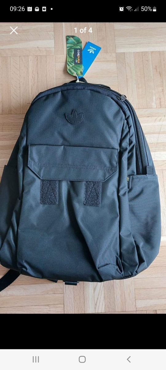 Adidas Black Backpack - New!