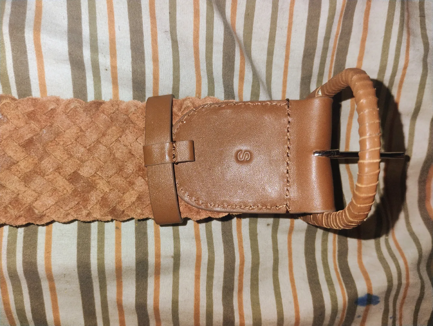 Tan Woven Belt thumbnail