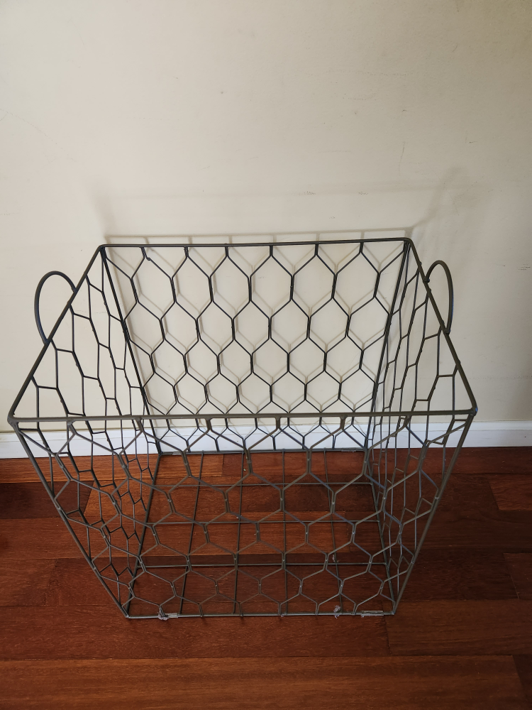 Metal Wire Basket Storage Bin - photo 2
