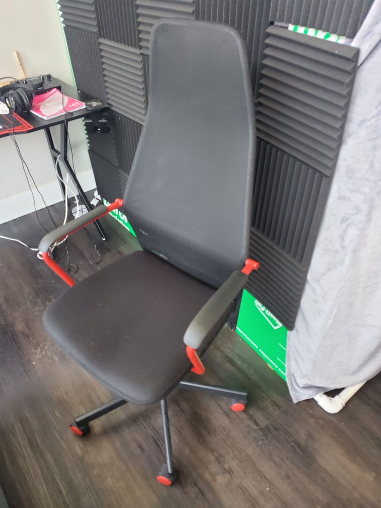 Gaming table and  Chair - Black and Red - photo 2