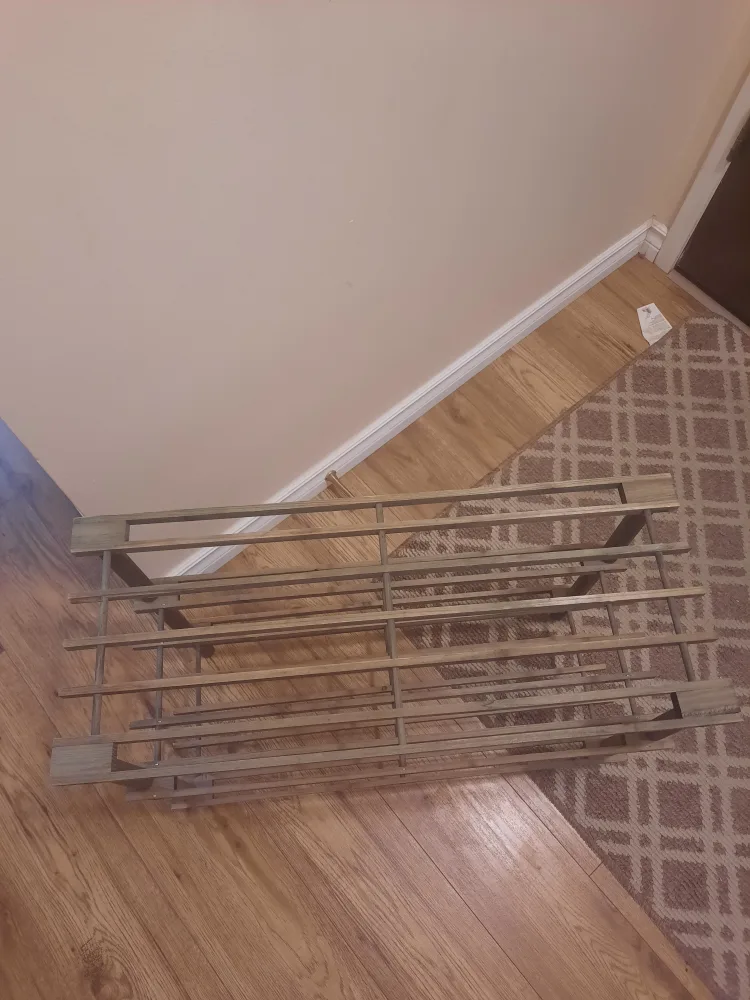 Wooden Shoe Rack pick up only image indicator(4)