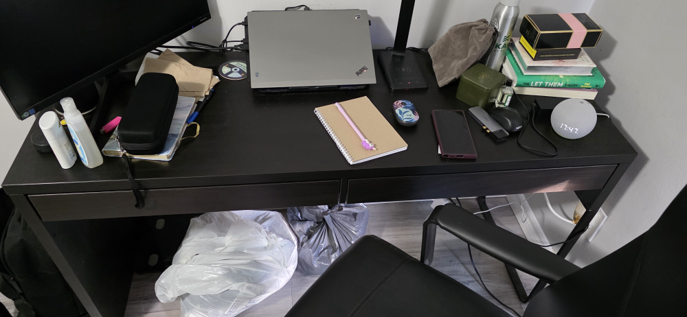 IKEA office Desk and chair - photo 4