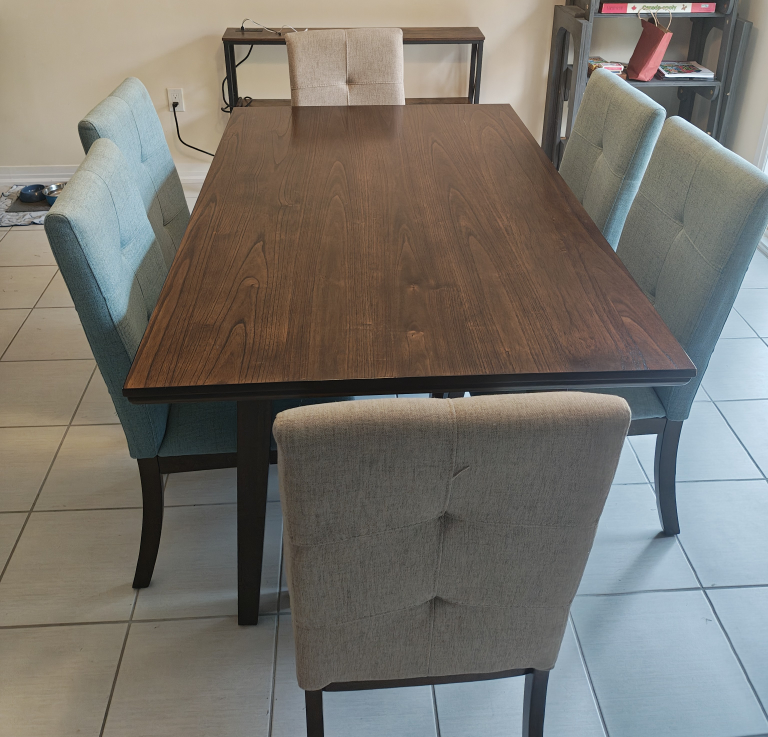 dining table and chairs - photo 2
