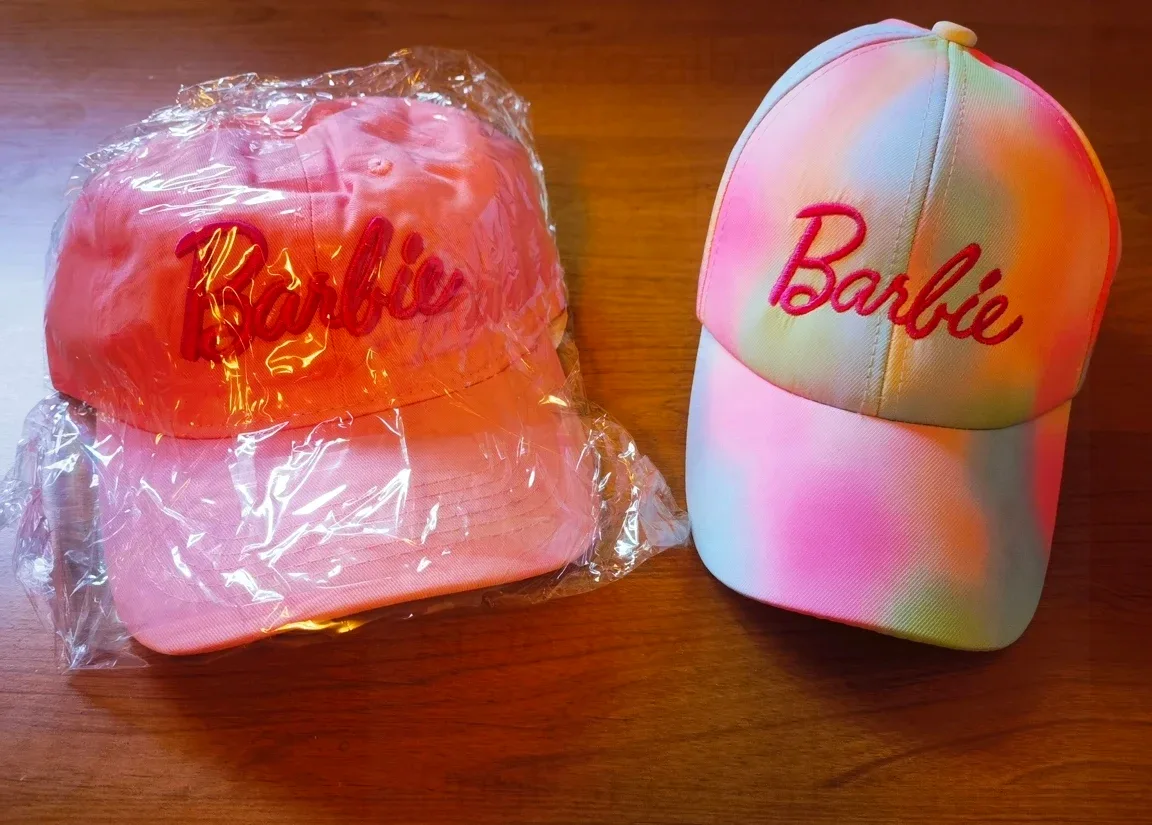 New Barbie Baseball Cap - Pink & Tie Dye thumbnail