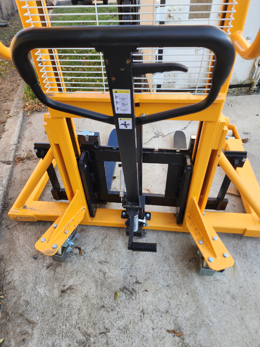 Apollo Hand Pallet Stacker - Yellow - photo 2