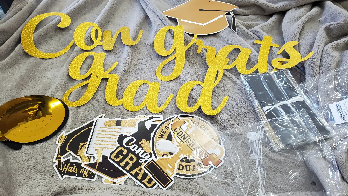 Congrats Grad Decorations Set - New image indicator(2)