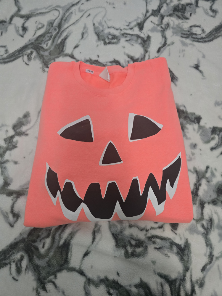 🎃 XL - Orange Pumpkin Sweatshirt