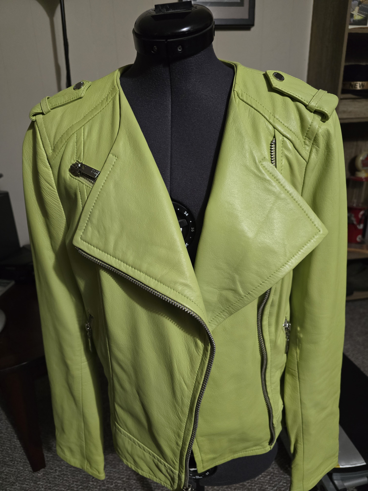 Leather Jacket - Size M