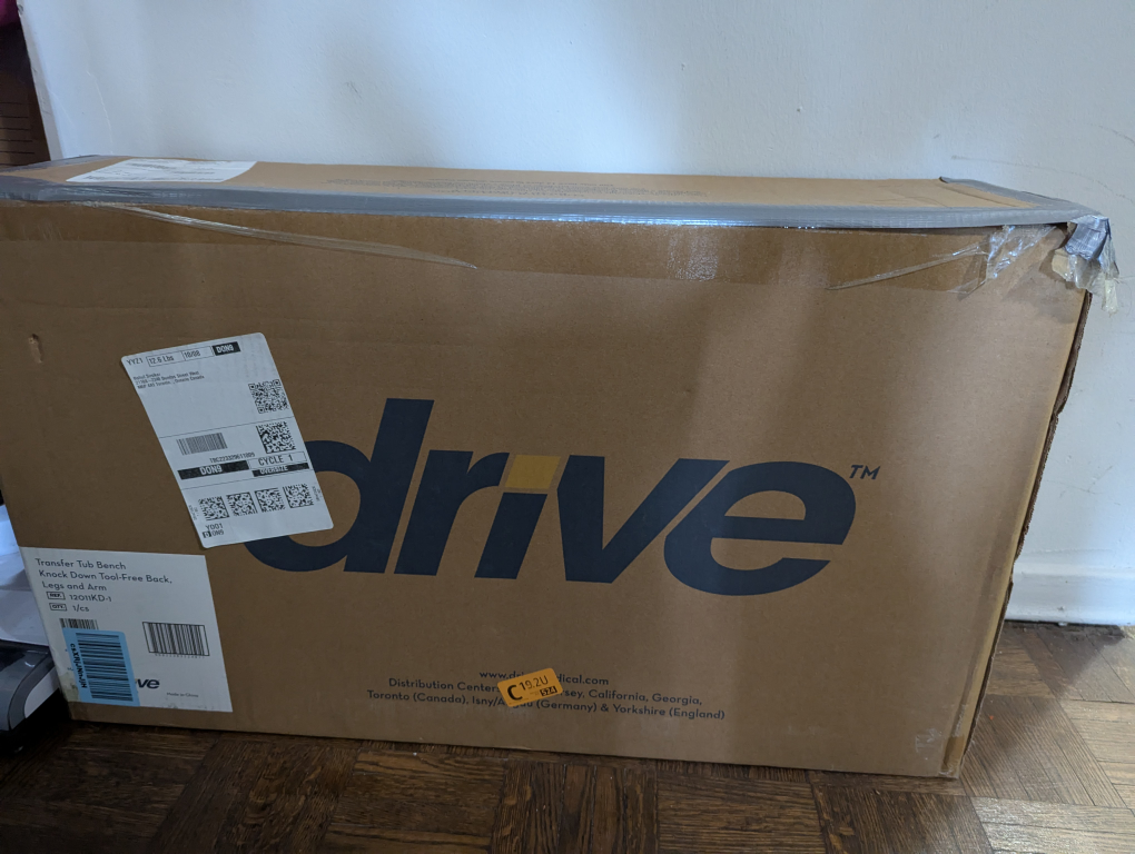 Drive Medical Transfer Tub Bench - NEW in box! - photo 4