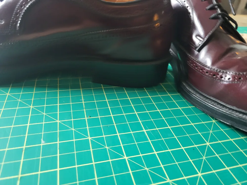 Burgundy, Leather Wingtip Dress Shoes image indicator(3)