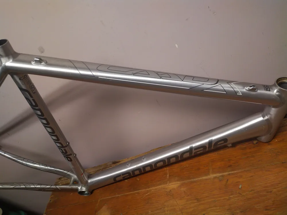 Cannondale CAADX Silver Bicycle Frame image indicator(3)
