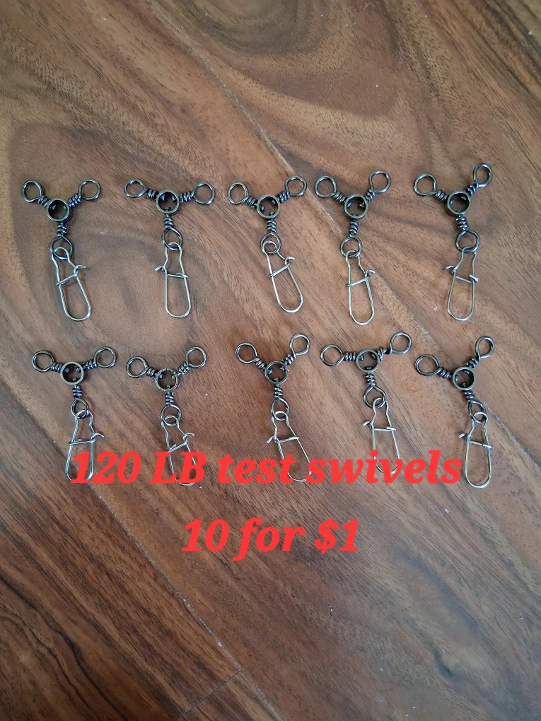Fishing Swivels - Pack of 10 thumbnail