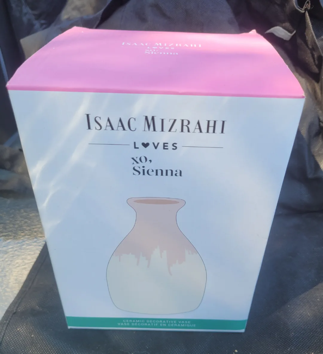 Isaac Mizrahi Ceramic Decorative Vase thumbnail