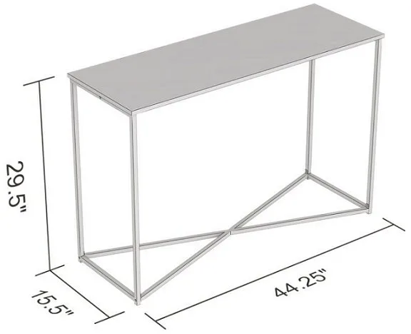 S&CO. Entryway Console Table- Dark Taupe image indicator(2)