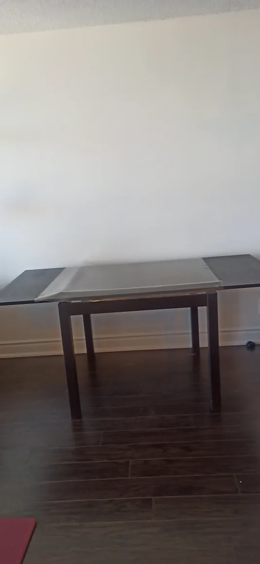 Expandable black Dining Table image indicator(6)