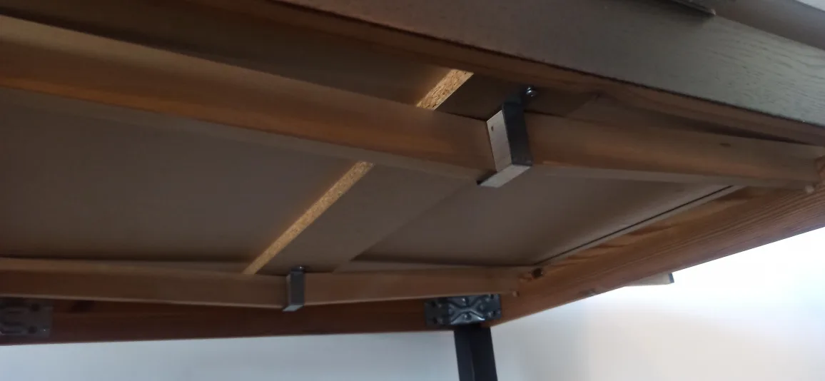 Expandable black Dining Table image indicator(8)