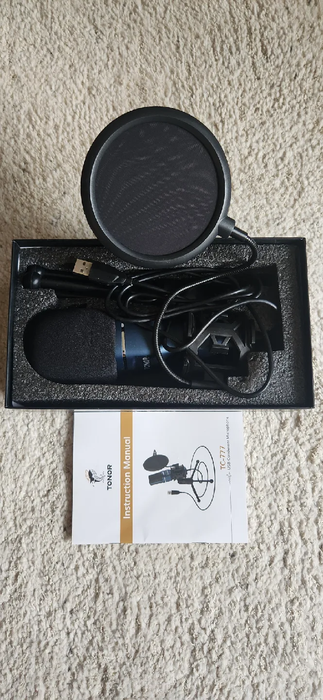 TONOR TC-777 USB Condenser Microphone image indicator(4)