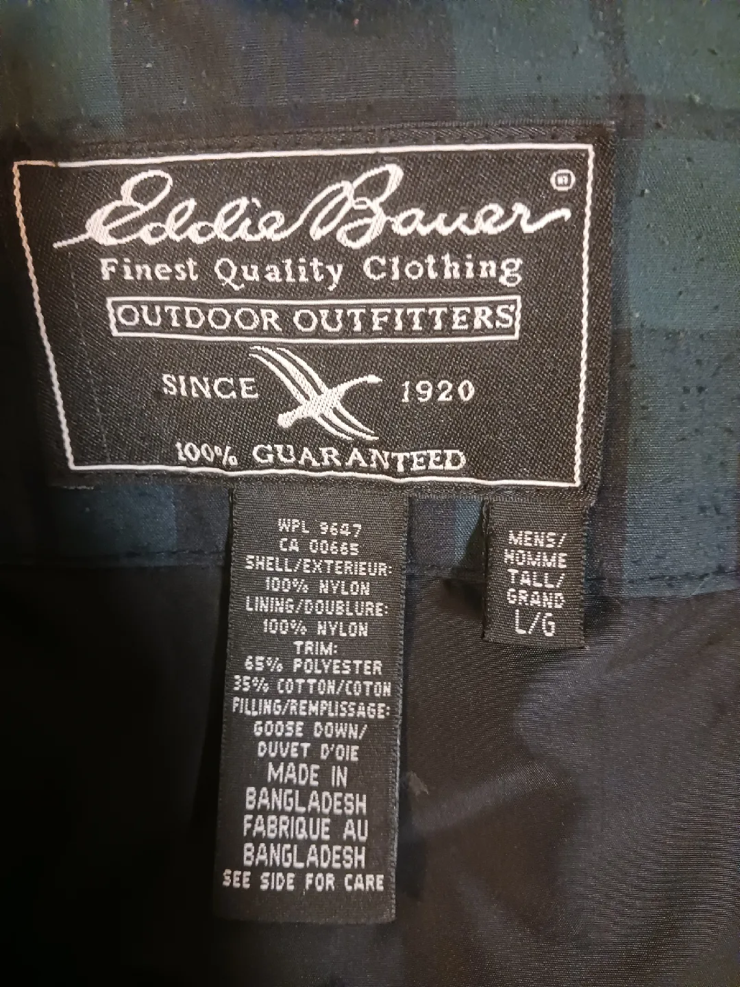 Eddie Bauer Blue Puffer Vest image indicator(3)