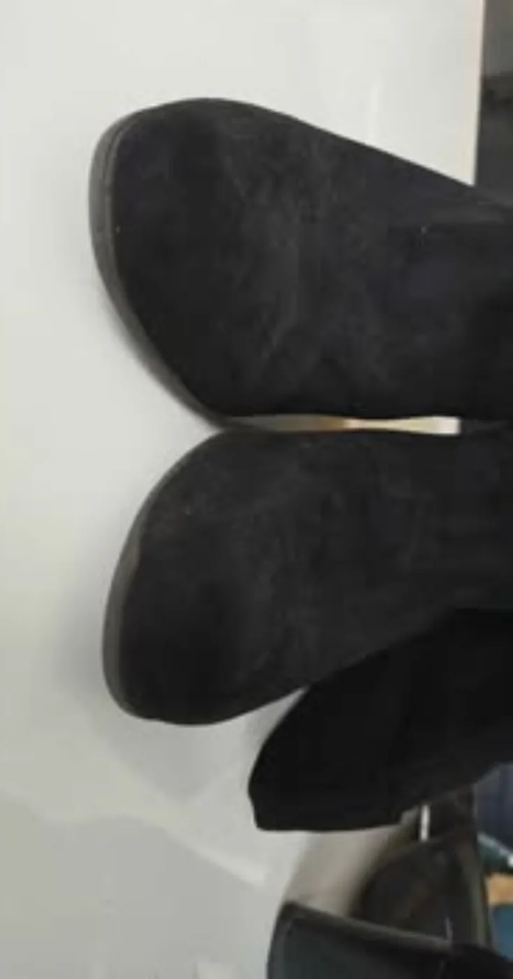 EUC Esprit Black Suede Boots - Size 8 image indicator(7)