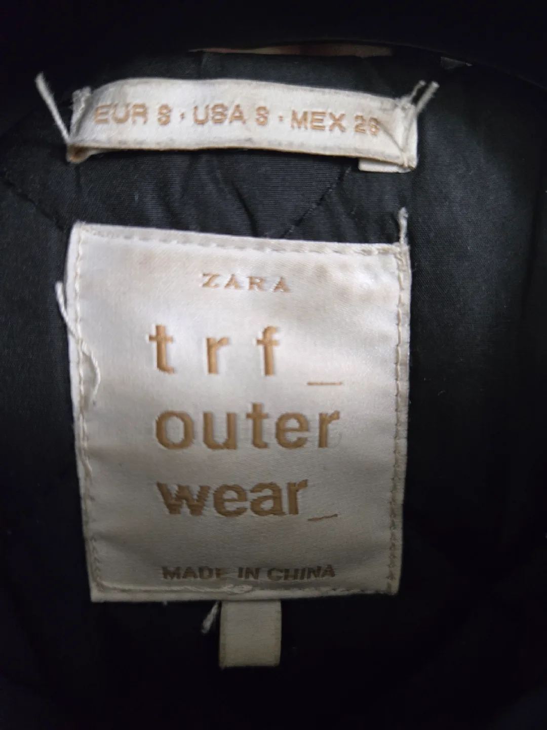 Zara TRF Outerwear Parka - Size S image indicator(3)