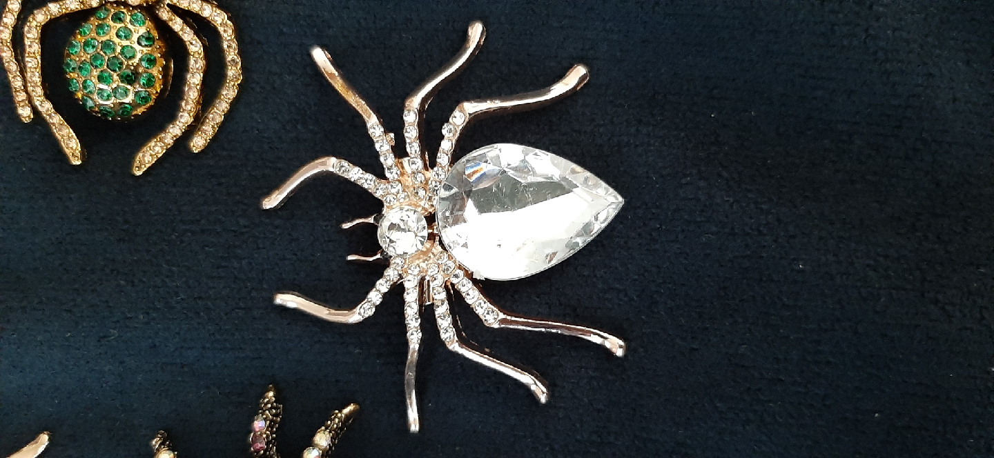 Spider Brooches - $10 each - photo 5