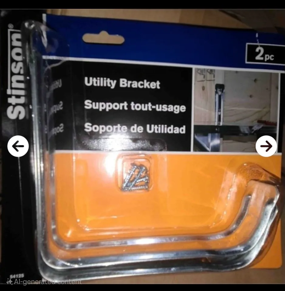 New Stinson Utility Brackets – 2 Pieces Per Pack thumbnail
