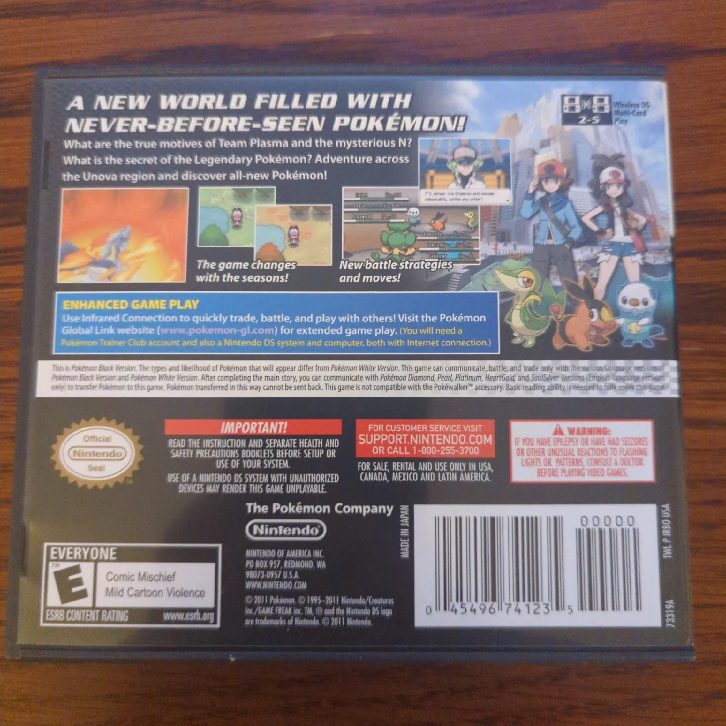 Pokémon Black version for Nintendo DS image indicator(2)