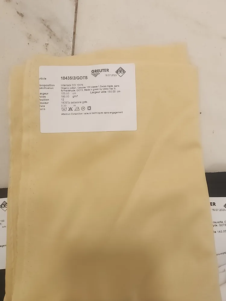 Greuter Organic Cotton Fabric Samples image indicator(9)