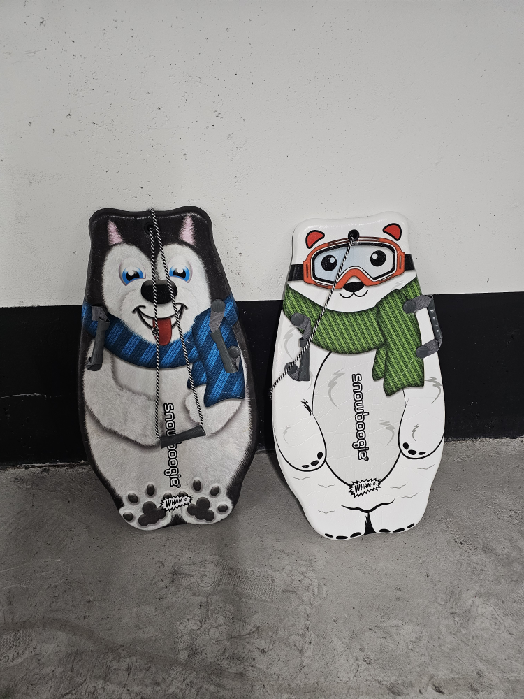 2 Snowboogie Snow Sleds