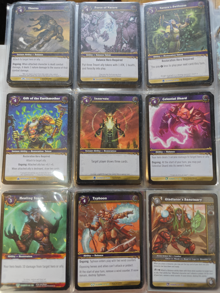World of Warcraft TCG Cards (Druid) - photo 4