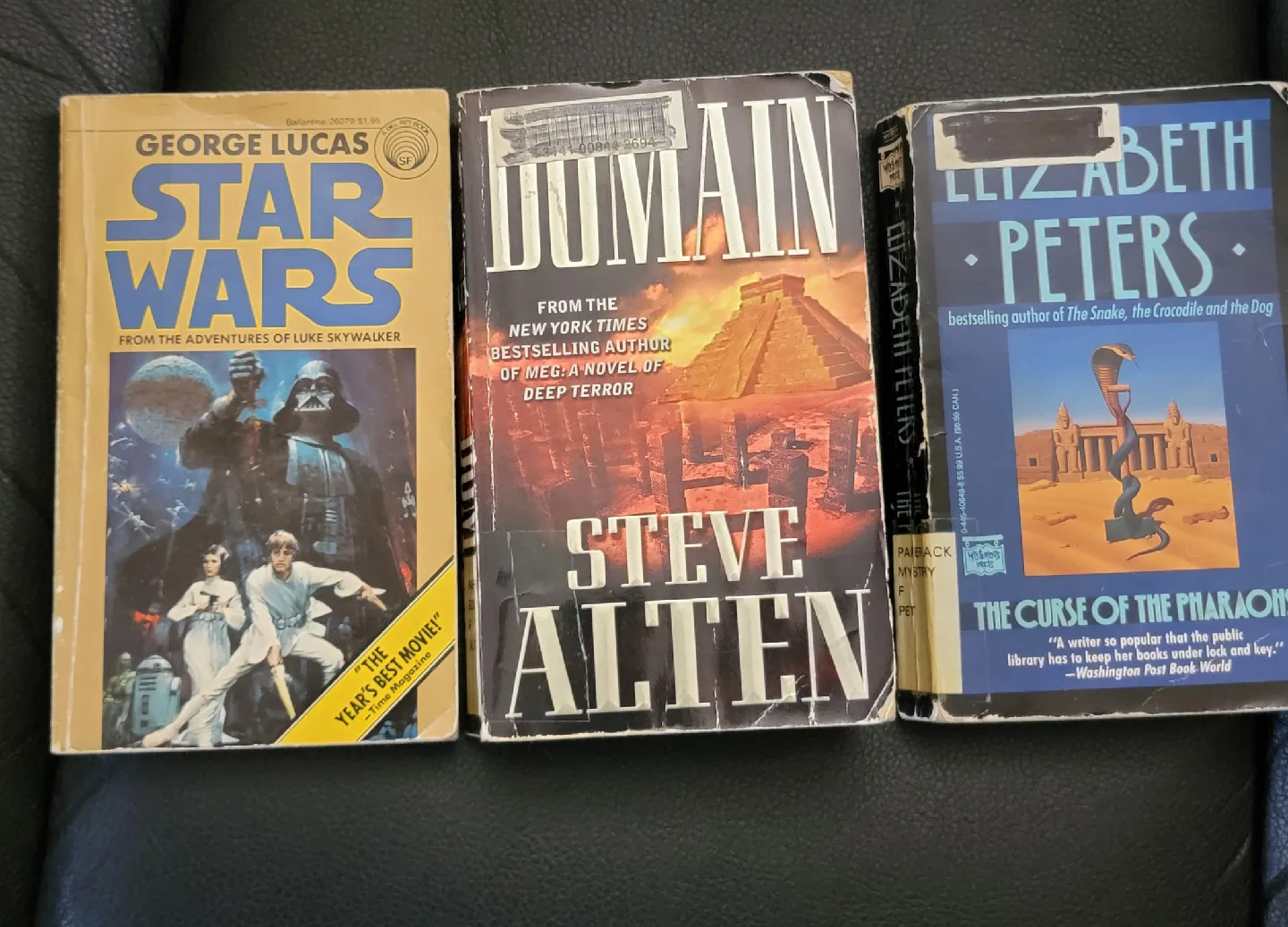 Used Books: Elizabeth Peters, Star Wars, X-Men, Steve Alten image indicator(3)