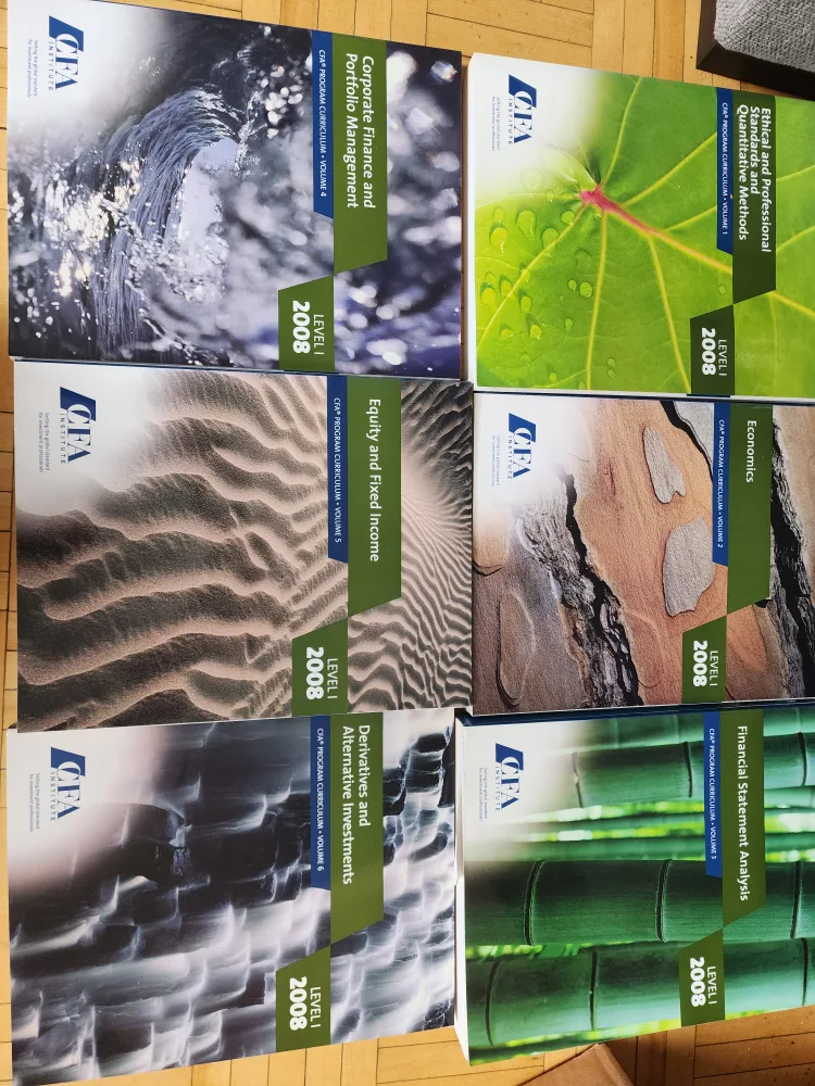 CFA Level I 2008 Program Curriculum Books thumbnail