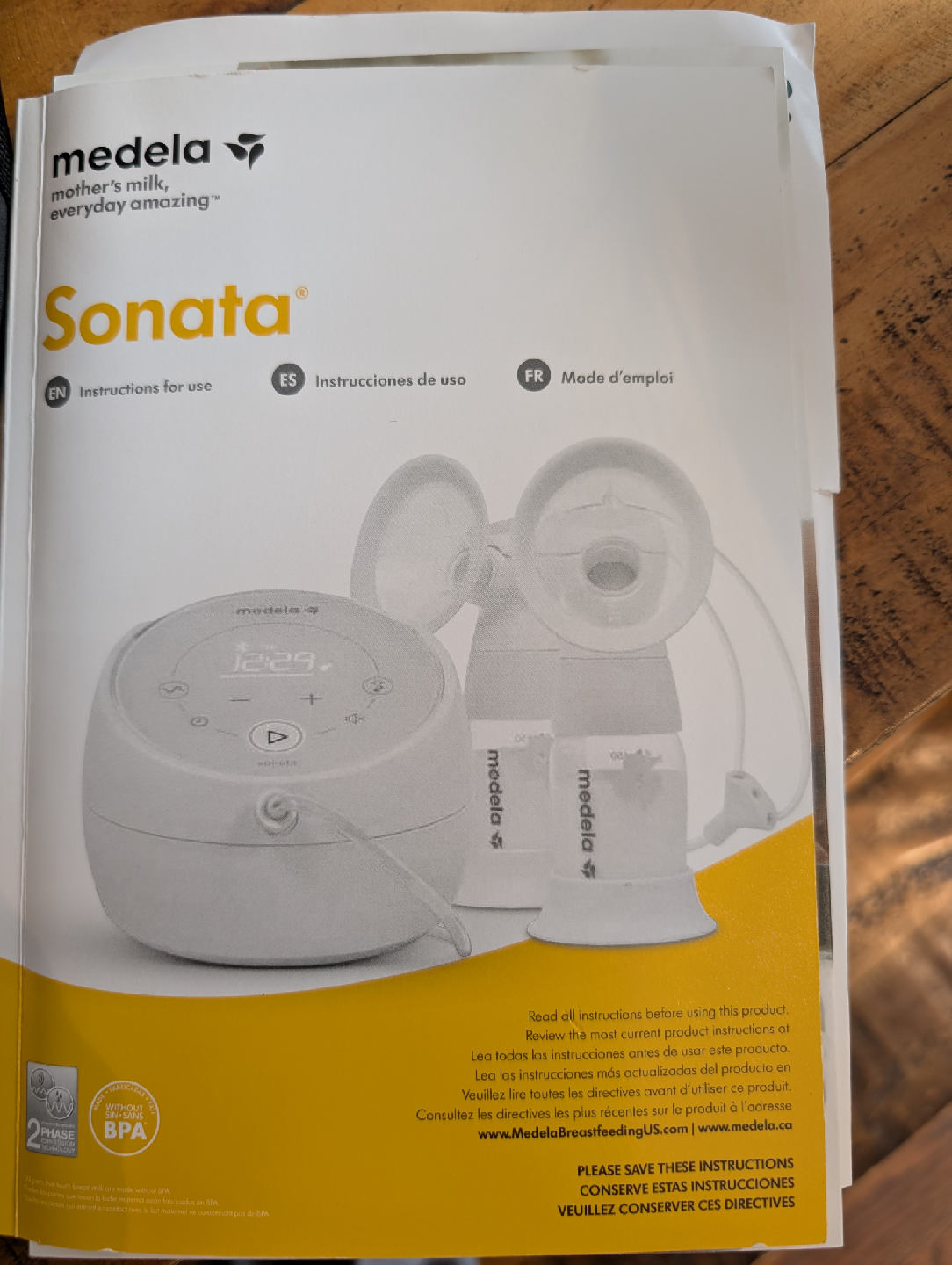 Medela Sonata Breast Pump with Accessories - photo 3
