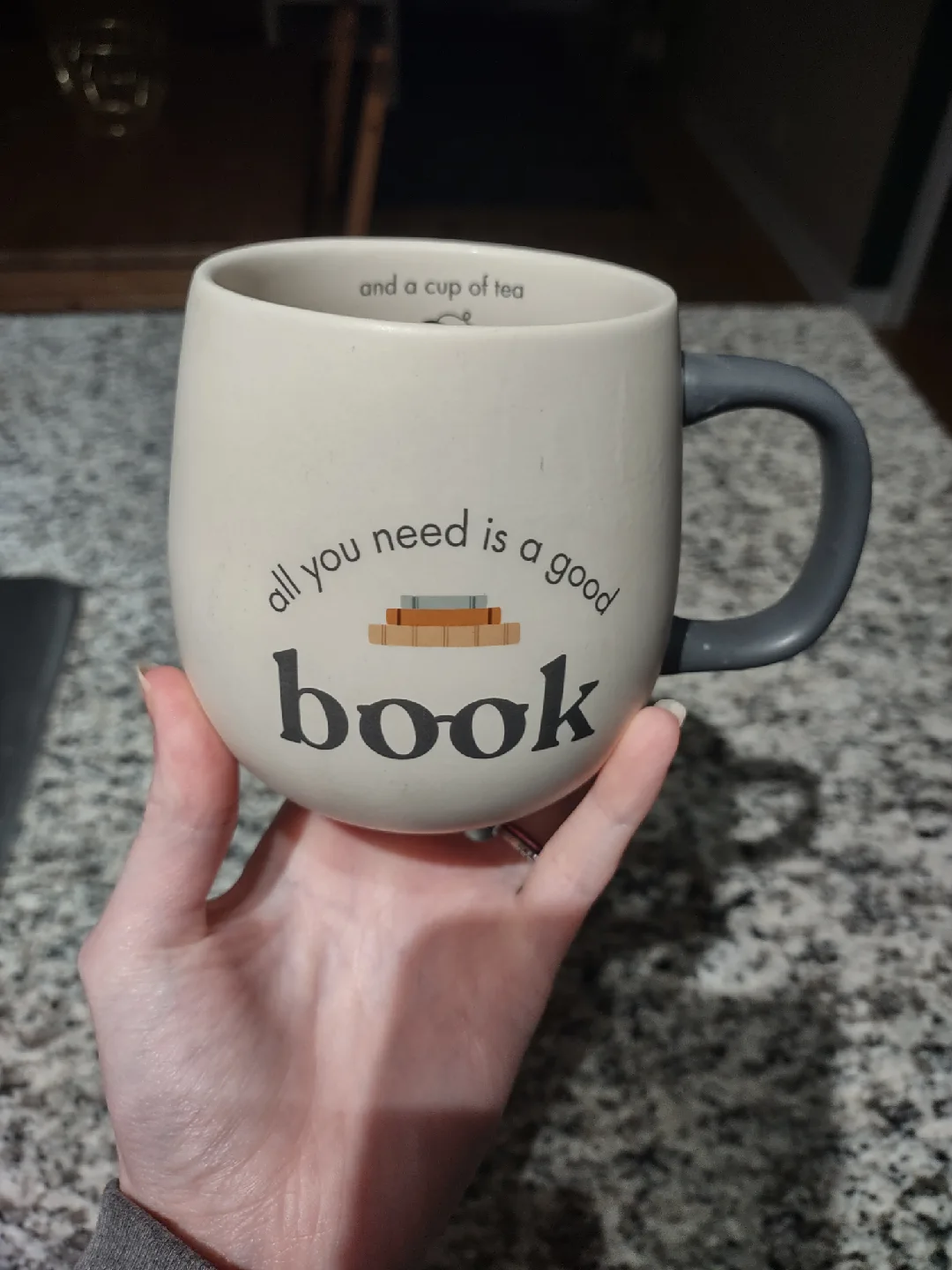 All You Need is a Good Book Mug image indicator(2)